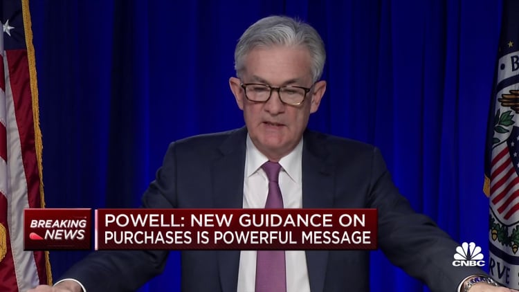 Will give guidance well in advance of any decision to taper: Federal Reserve's Powell