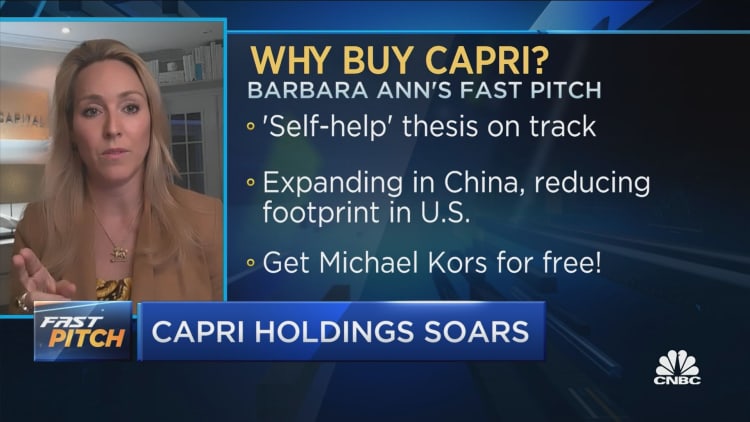 Fast Pitch: Why to buy Capri Holdings