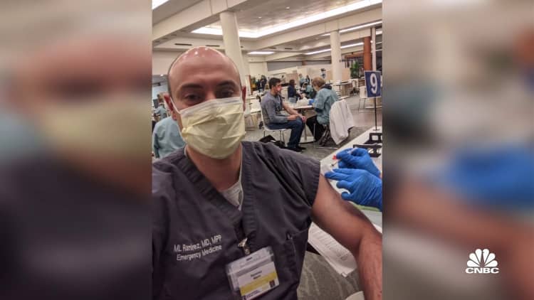 ER physician describes his vaccine experience