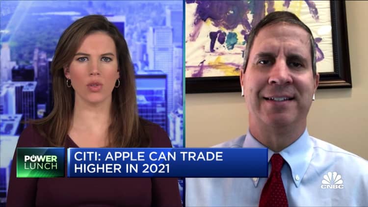 Citi Apple analyst gives five reasons why he thinks the stock can head higher