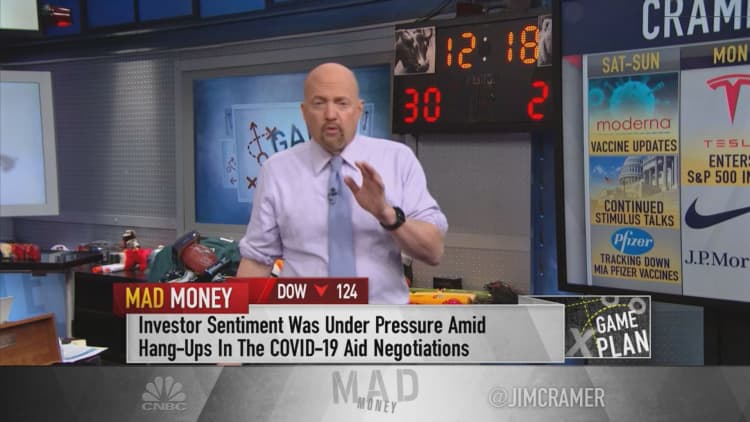Cramer's game plan for the trading week of Dec. 21