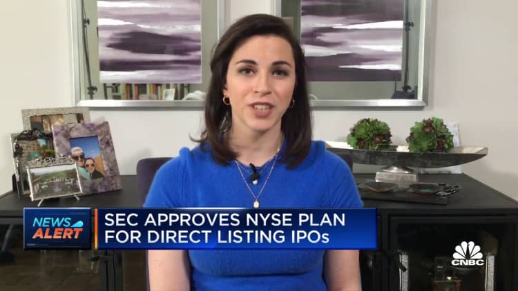 SEC approves NYSE plan for direct listing IPOs