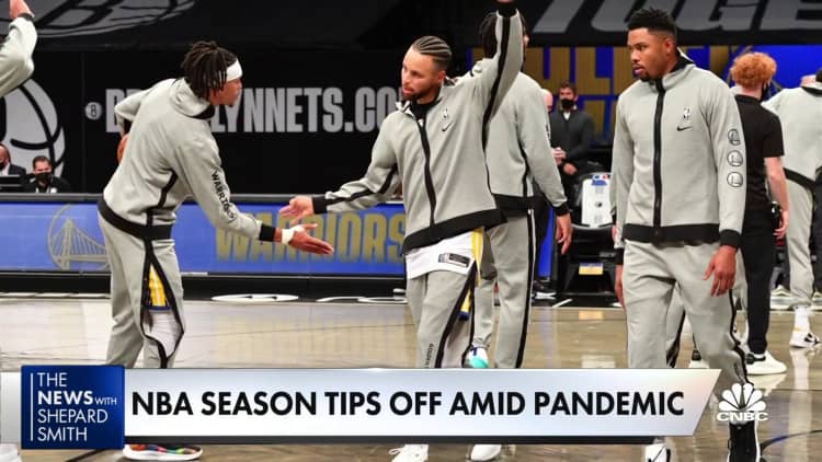 New NBA season tips off amid the coronavirus pandemic