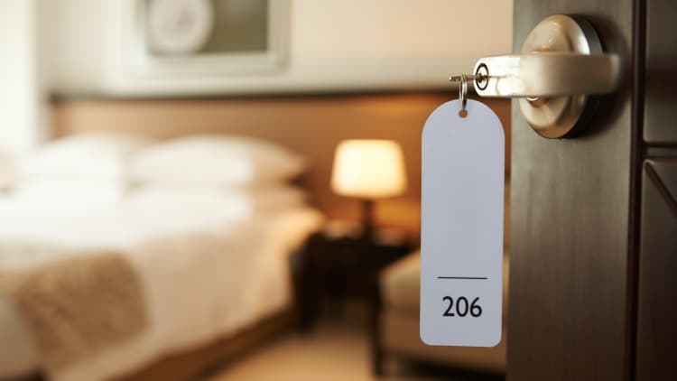 Nearly one billion hotel rooms have gone unsold during the pandemic