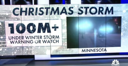 100M people in the U.S. under winter storm warning, watch