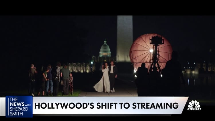 Hollywood shifts toward streaming first-run movies