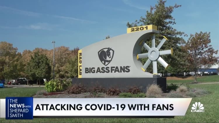 Big Ass Fans gets a boost from CDC endorsement