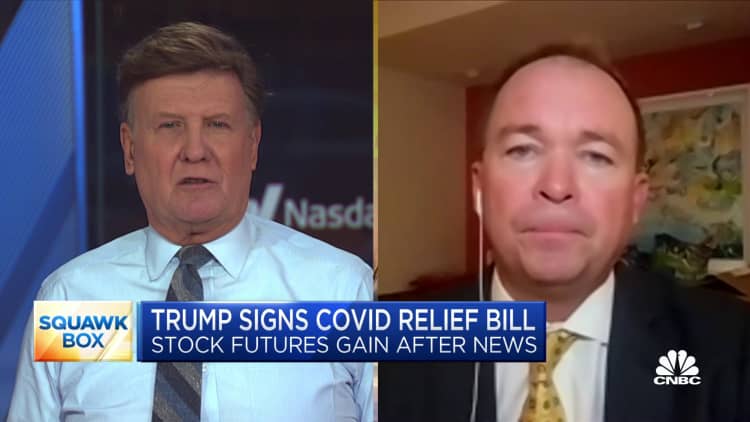 Mick Mulvaney on Trump's pushback against Covid relief bill