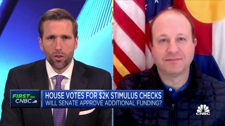 Colorado Gov. Jared Polis on the need for additional Covid-19 stimulus