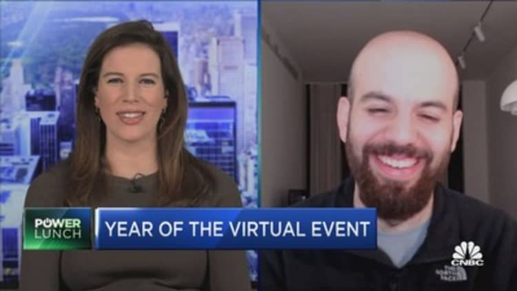 Online events platform Hopin founder Johnny Boufarhat on company's Zoom-like growth