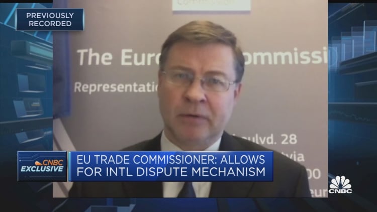 Investment deal addresses imbalance in EU-Chinese relationship: European Commissioner