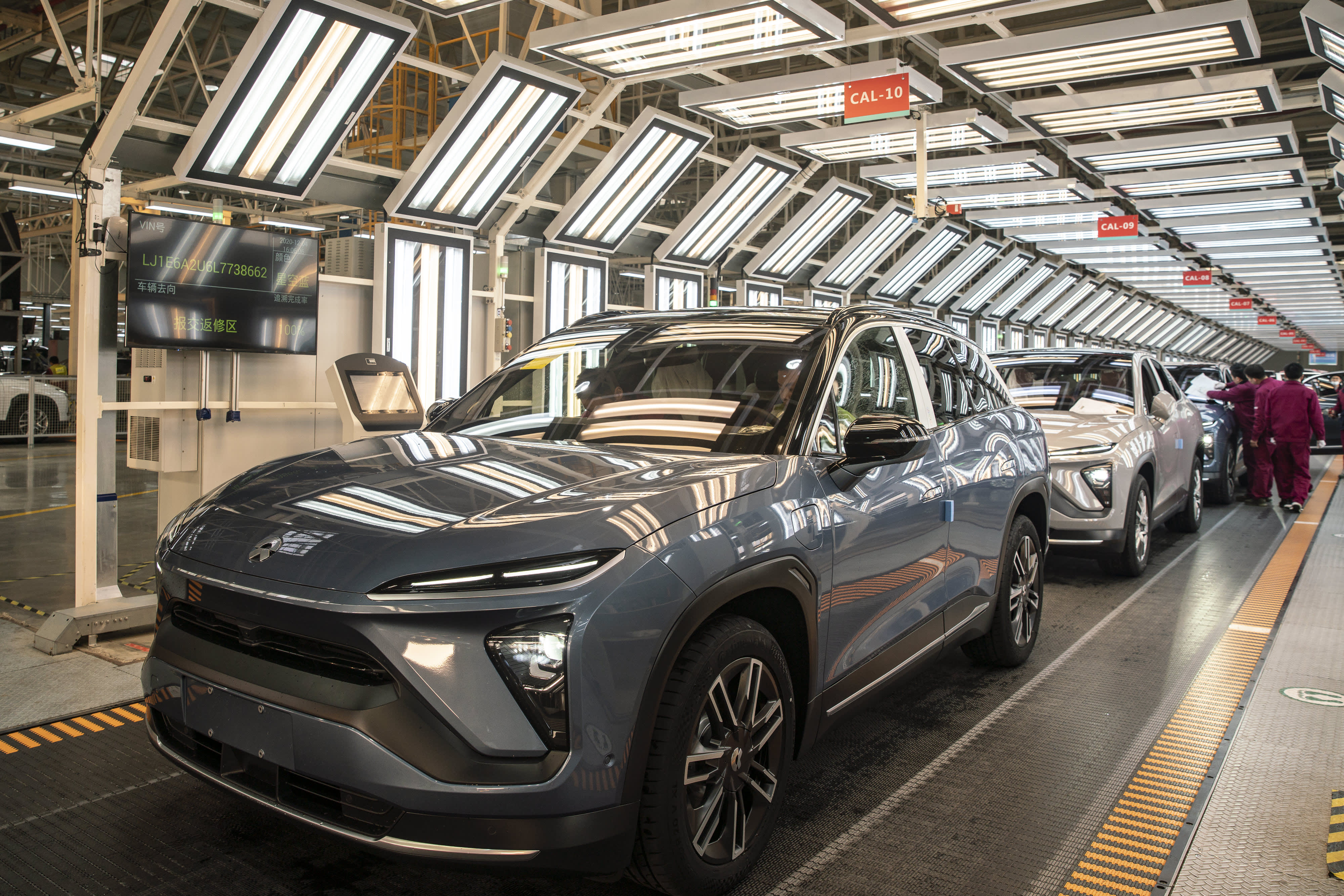 Chinese electric car startup Nio shuts factory for 5 days due to