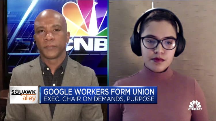 Here's what Google employees hope to gain from forming a union