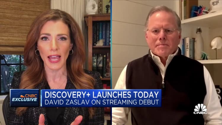Discovery CEO on 2021 plans for Discovery+ streaming service