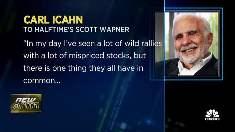 Carl Icahn: We're pretty well hedged right now
