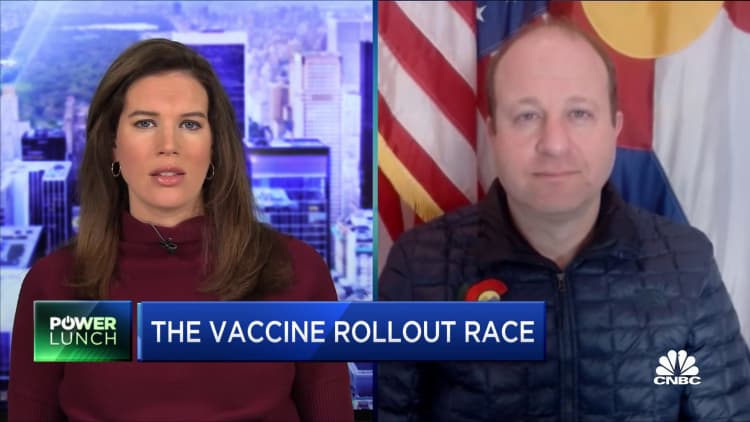 Colorado governor on the slow start to the vaccine rollout