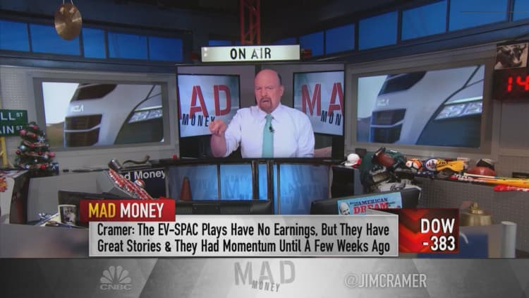 Jim Cramer: SPAC plays cool off after overheating in late 2020