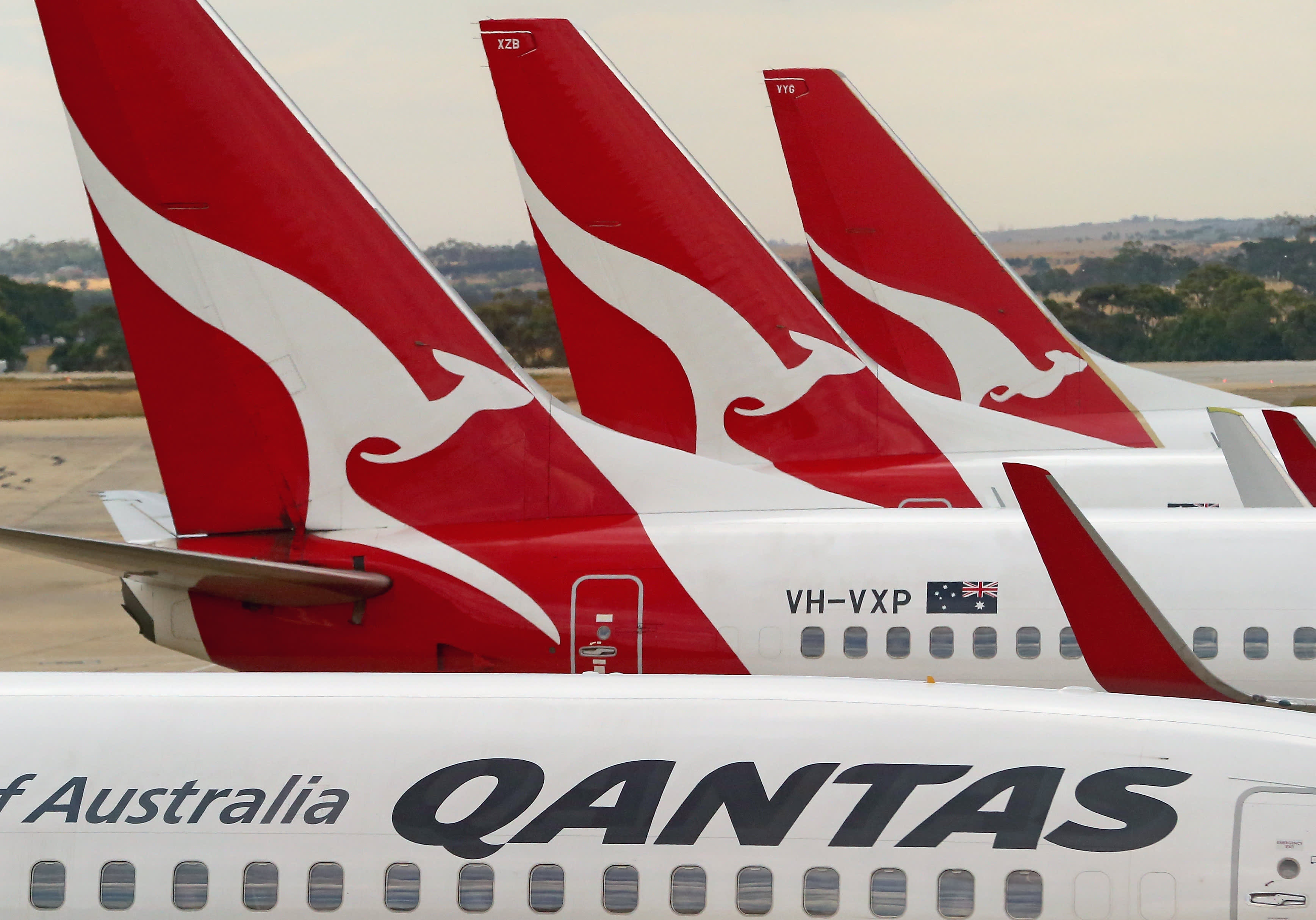 Australia Qantas preparing for international flights from December, CEO says
