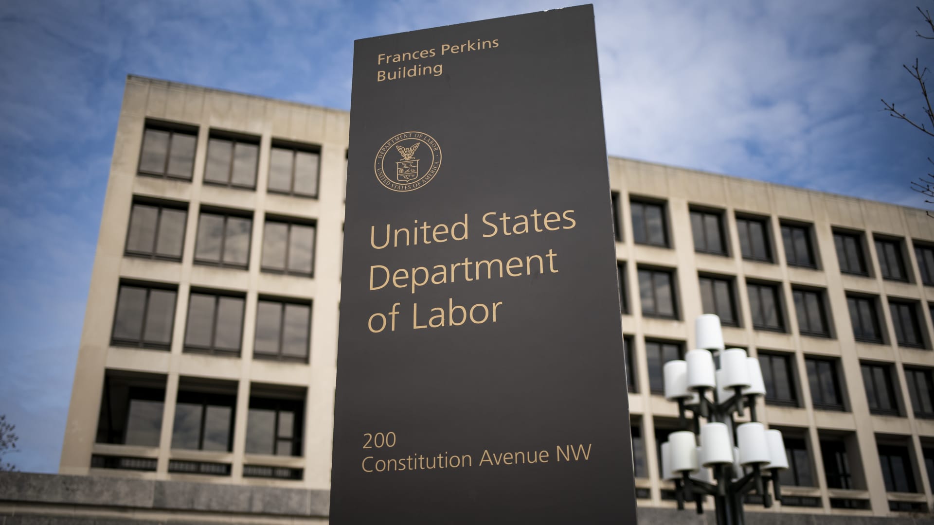 The U.S. Department of Labor headquarters in Washington.