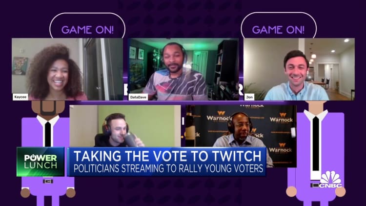 Politicians are streaming on Twitch to rally young voters