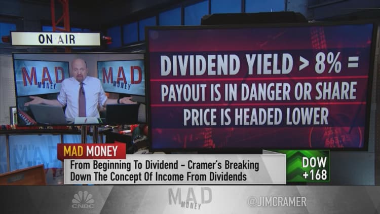 Jim Cramer: Income-minded investors need dividend stocks in this environment