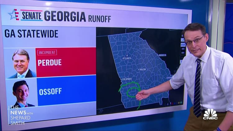 Kornacki on Georgia Senate runoff exit polls