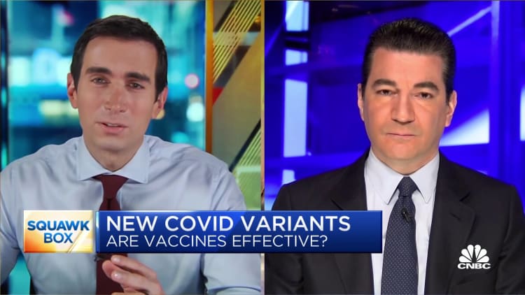 Dr. Scott Gottlieb warns that getting vaccinated doesn't mean people can just return to pre-Covid life