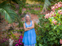 The author, Janet Blaser, in Mazatlán, Mexico.