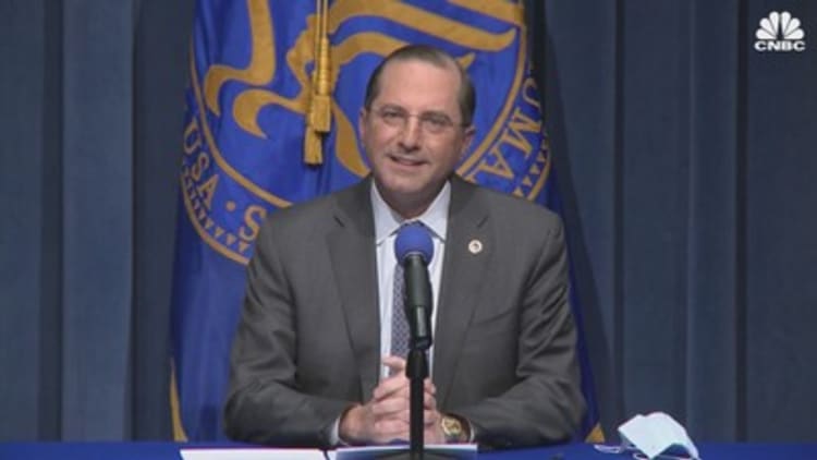 U.S. Sec. of Health and Human Services Alex Azar on vaccine rollout