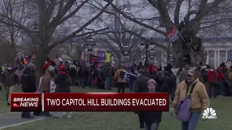 Two Capitol Hill buildings evacuated