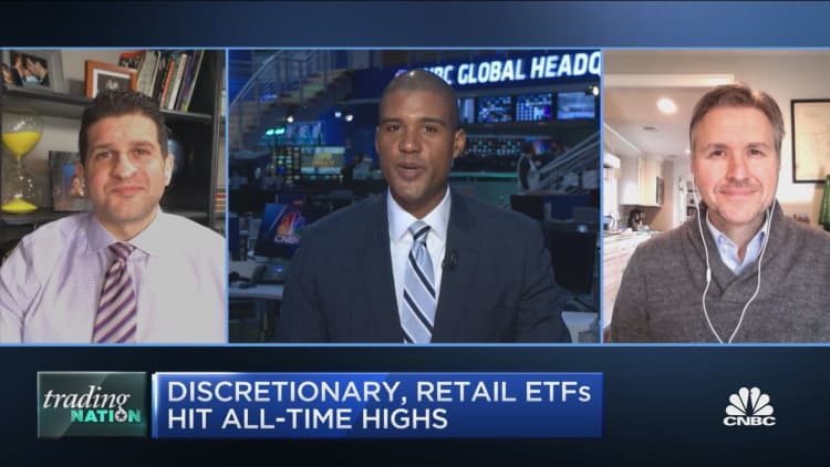 Consumer discretionary, retail stocks hit all-time highs — two traders talk top picks