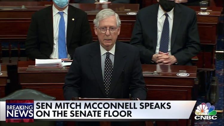 We will not be intimidated by thugs: Sen. Mitch McConnell