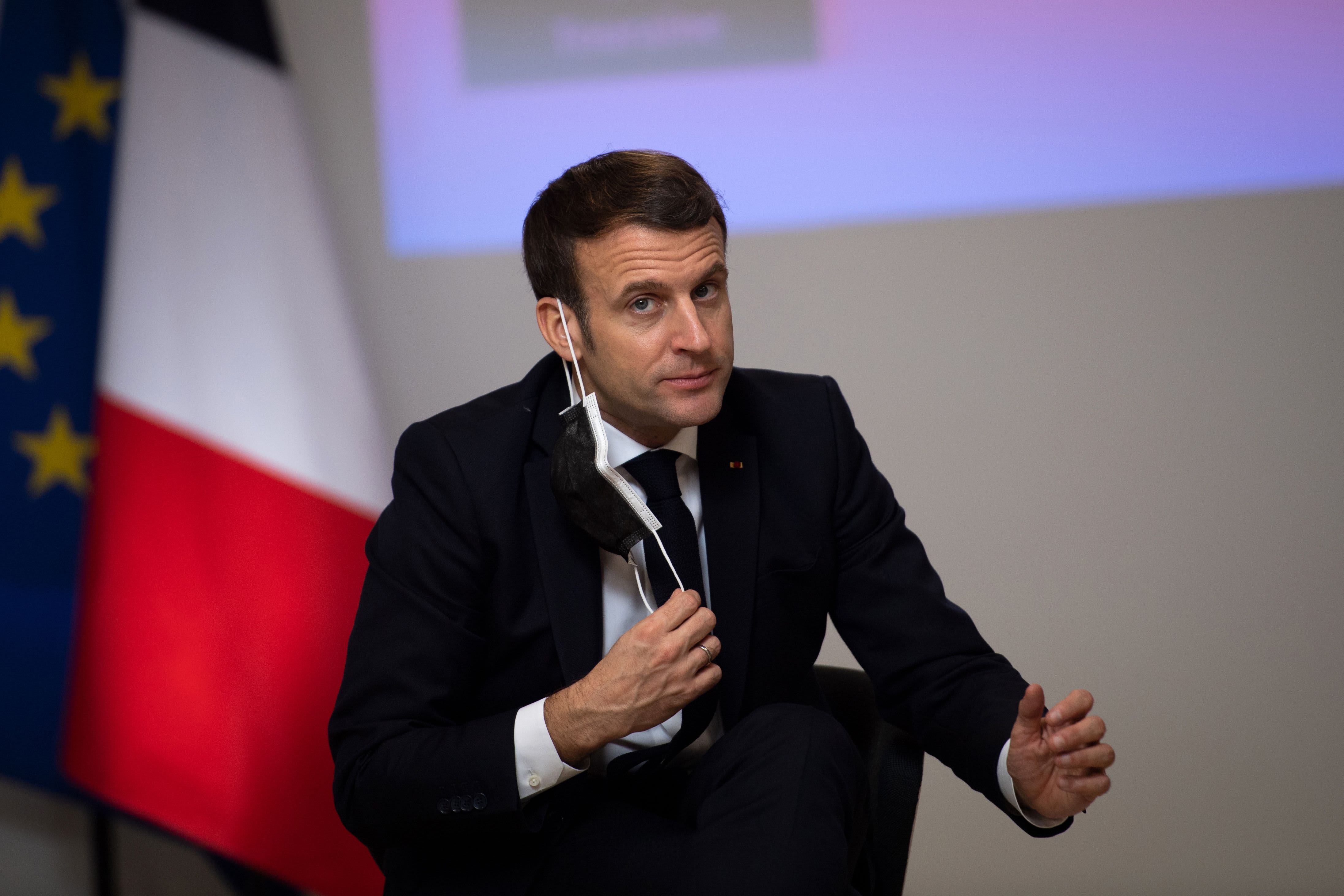 The launch could hurt Macron’s chances of re-election
