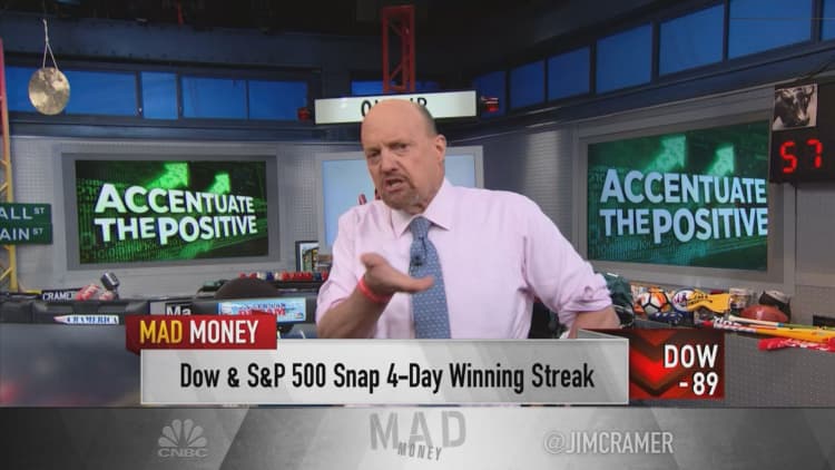 Jim Cramer: This market refuses to traffic in everything that's going wrong