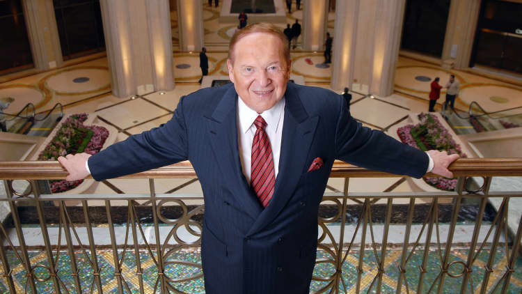 Las Vegas Sands chairman and CEO Sheldon Adelson dies at age 87