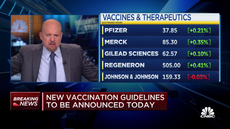 Cramer: Expanding vaccine eligibility to those 65 and older is 'terrific'