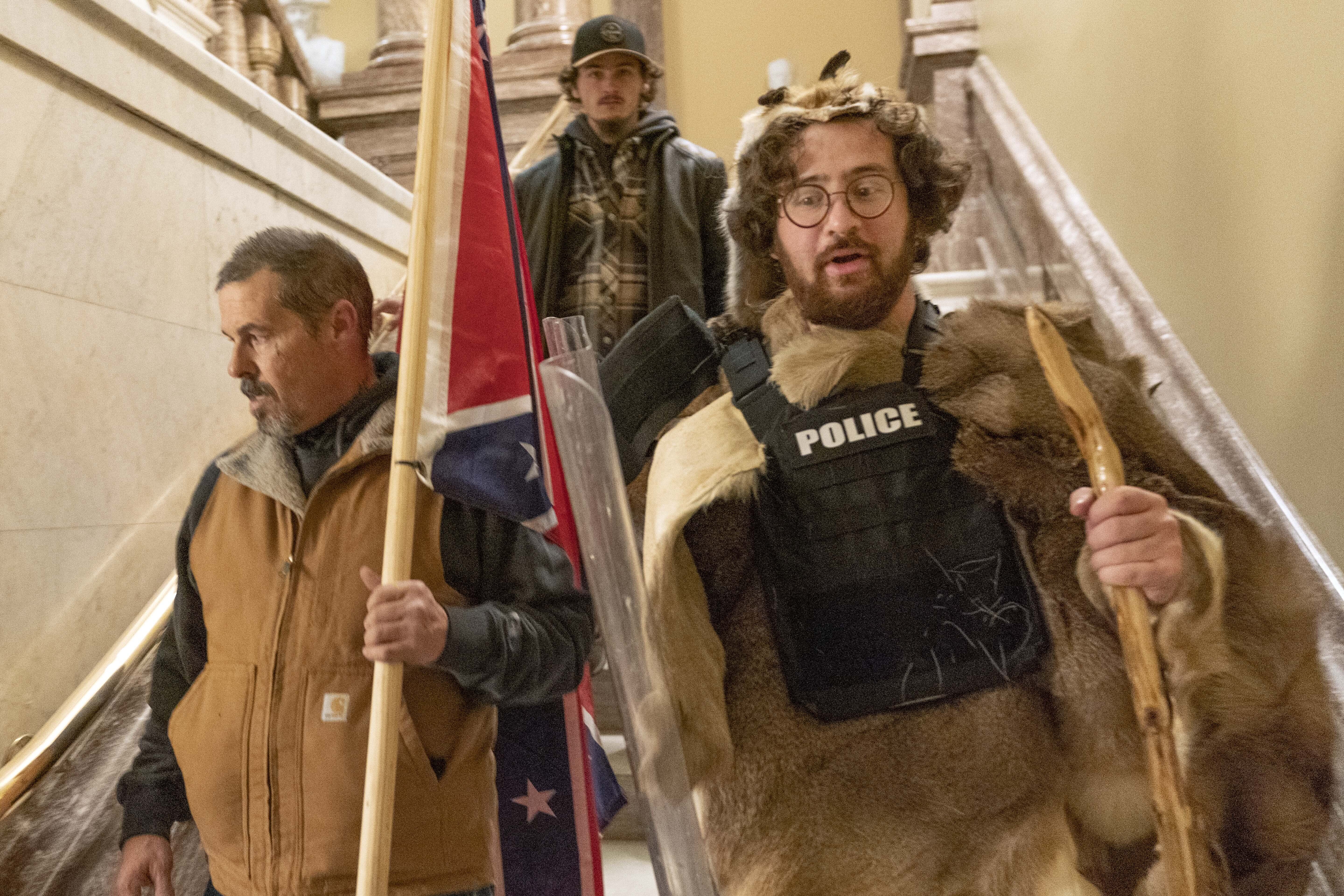 Aaron Mostofsky, who dressed as caveman in Jan. 6 riot, pleads responsible