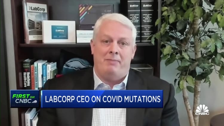 LabCorp CEO discusses Covid mutations