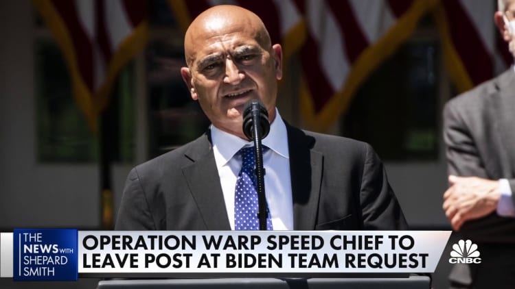 Operation Warp Speed chief to resign, Trump administration releases vaccines on hold