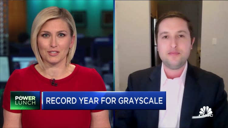 Crypto firm Grayscale's Sonnenshein sees 900% jump in assets