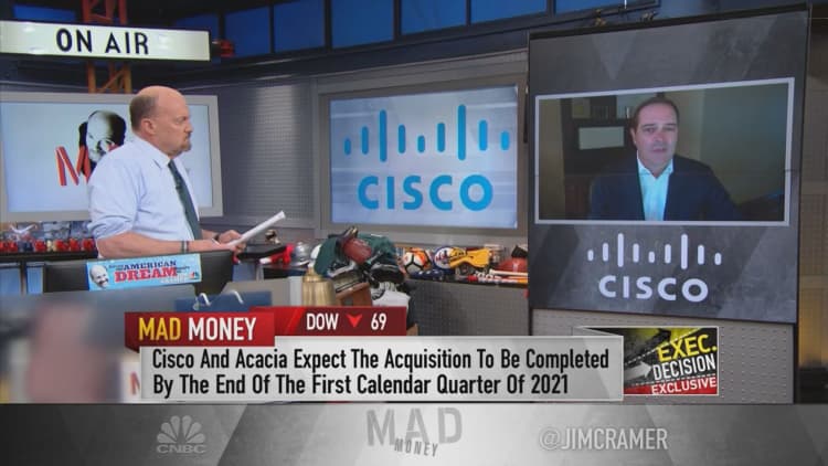 Cisco CEO defends revised Acacia deal, calls new valuation 'reasonable'
