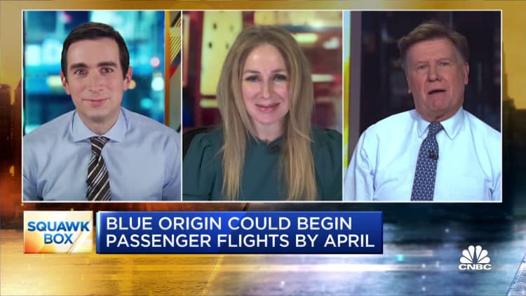 Blue Origin could begin passenger flights by April 2021