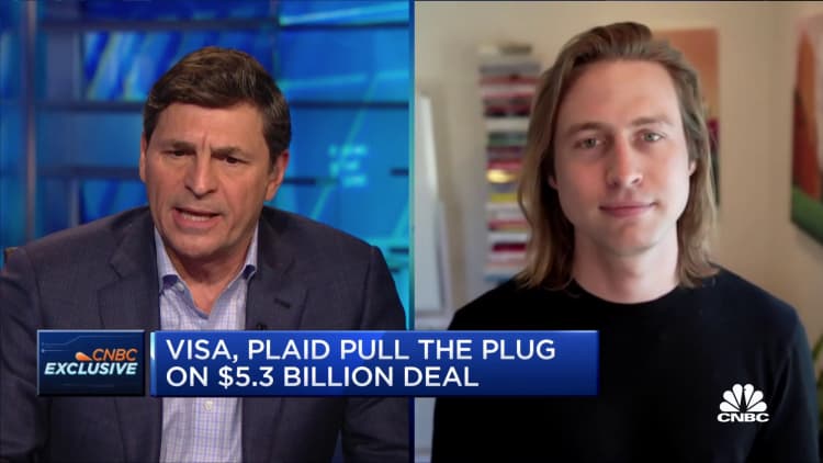 Watch CNBC's full interview with Plaid CEO Zach Perret