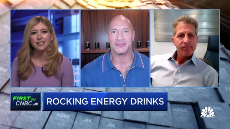 Dwayne 'The Rock' Johnson on the launch of his new energy drink