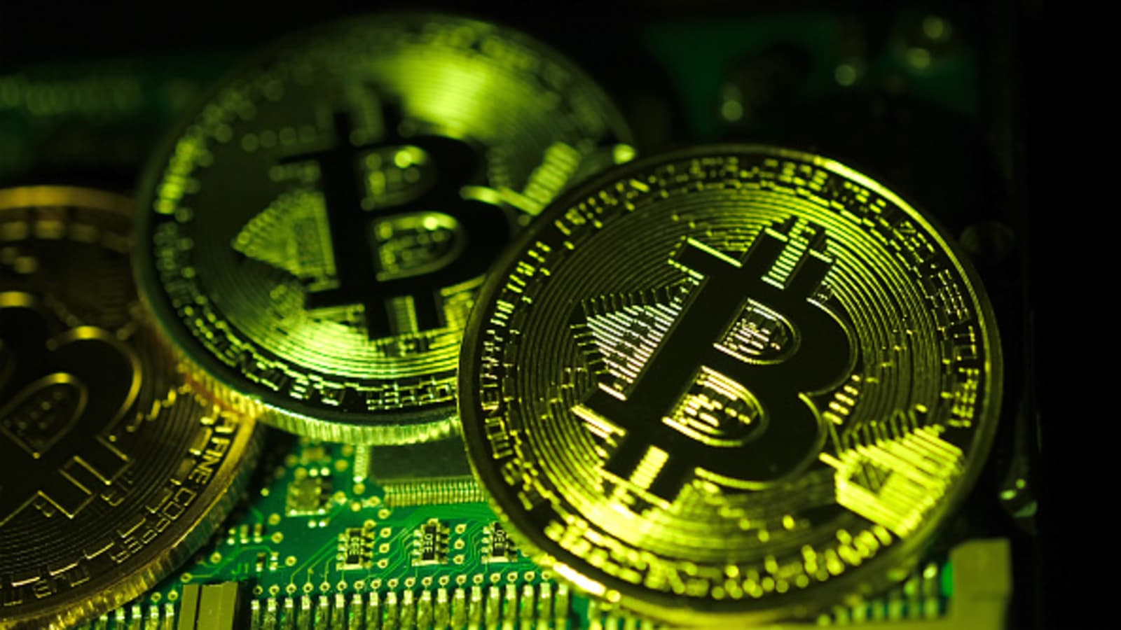 Bitcoin Hits  Trillion Market Value