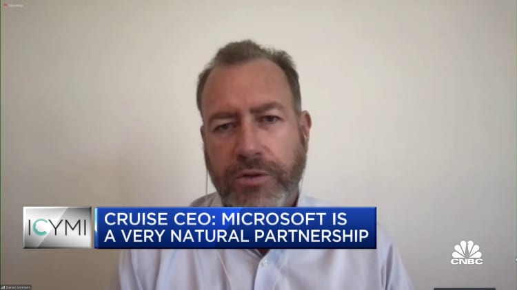 Cruise CEO: Microsoft is a very natural partnership
