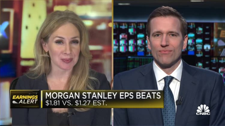 Morgan Stanley earnings and revenue beat estimates for Q4