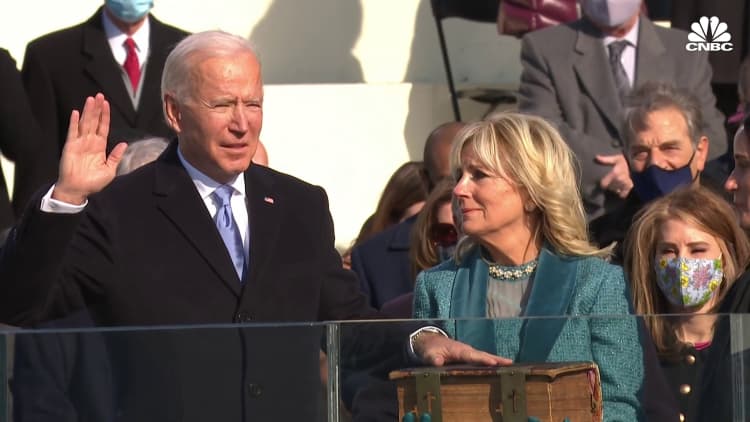 Watch Joe Biden get sworn in as the 46th president of the United States