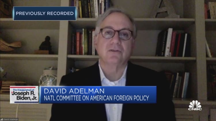 Tough policies on China will continue under Biden, but with a more conciliatory tone, Adelman says