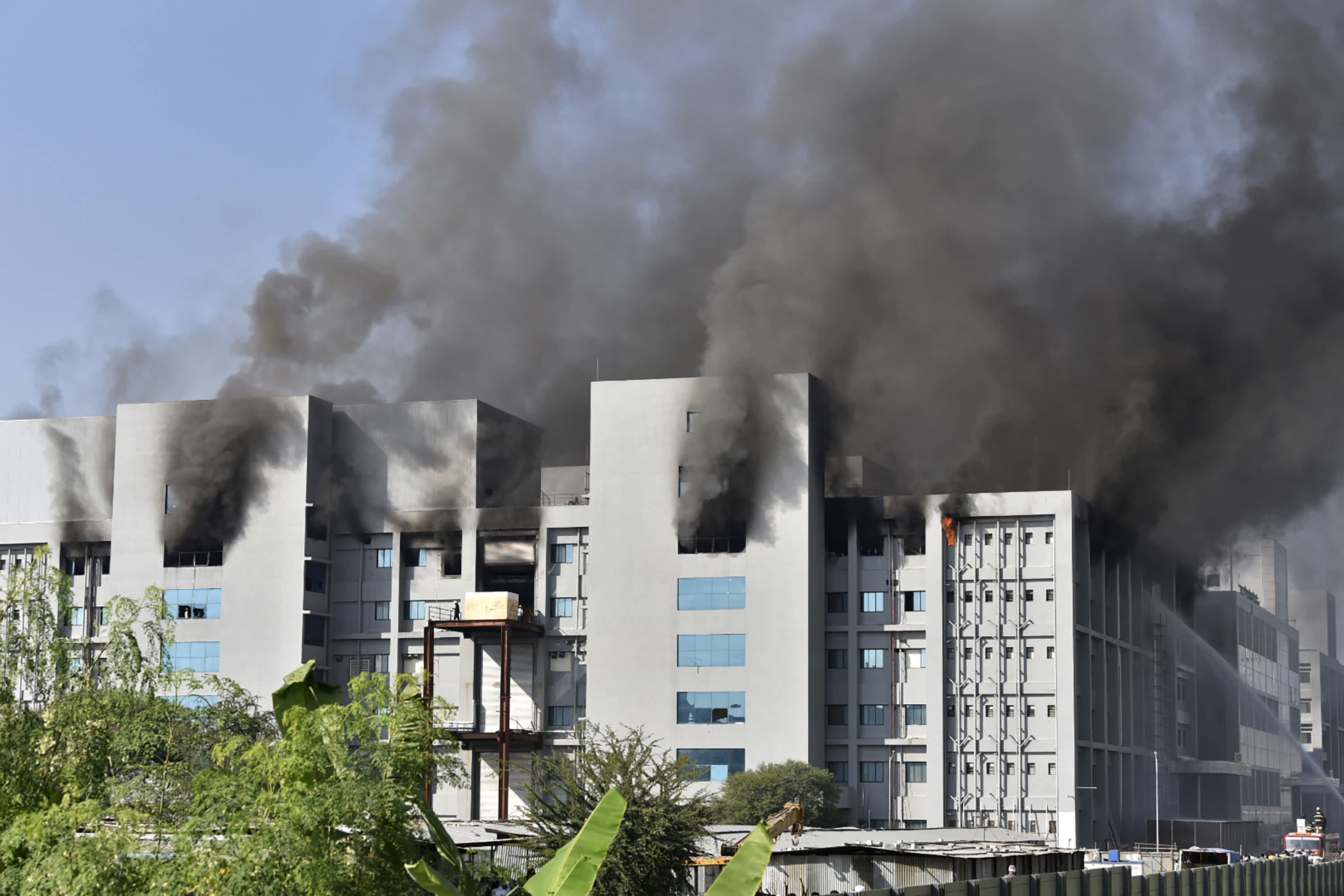 Fire at Serum Institute of India kills 5;  unaffected output